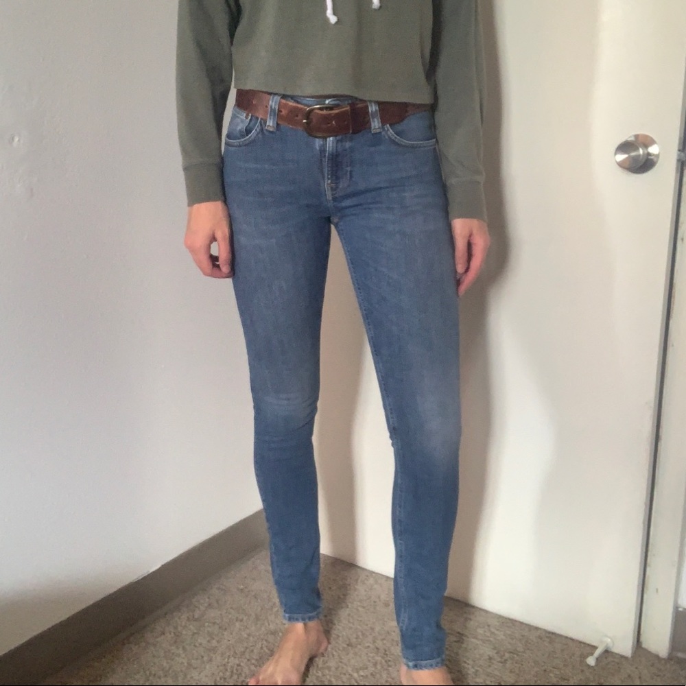 Nudie Jeans Co. organic skinny jeans 27W 32L